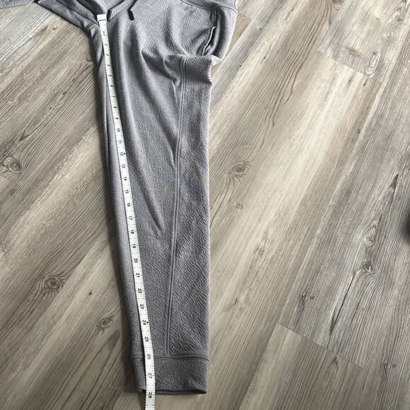 Prana Textured Gray Pull On Drawstring Joggers Size XS - Picture 7 of 8